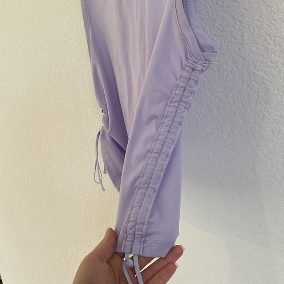 Nike | Purple Dri-Fit Drawstring Ruched Side Tank - Picture 6 of 6